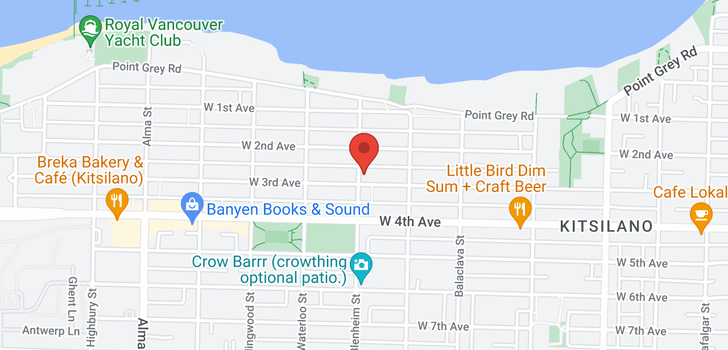 map of 3291 W 3RD AVENUE